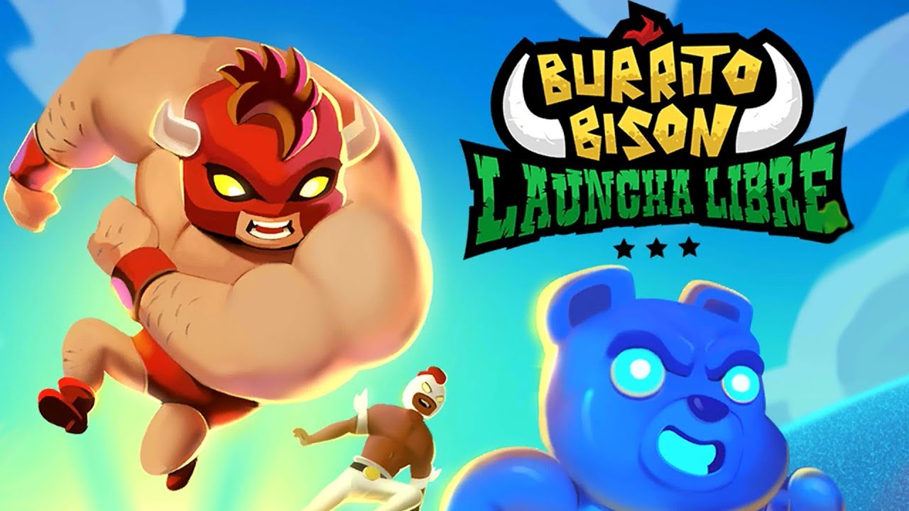 Атака Желейных Мишек! - Burrito Bison: Launcha Libre