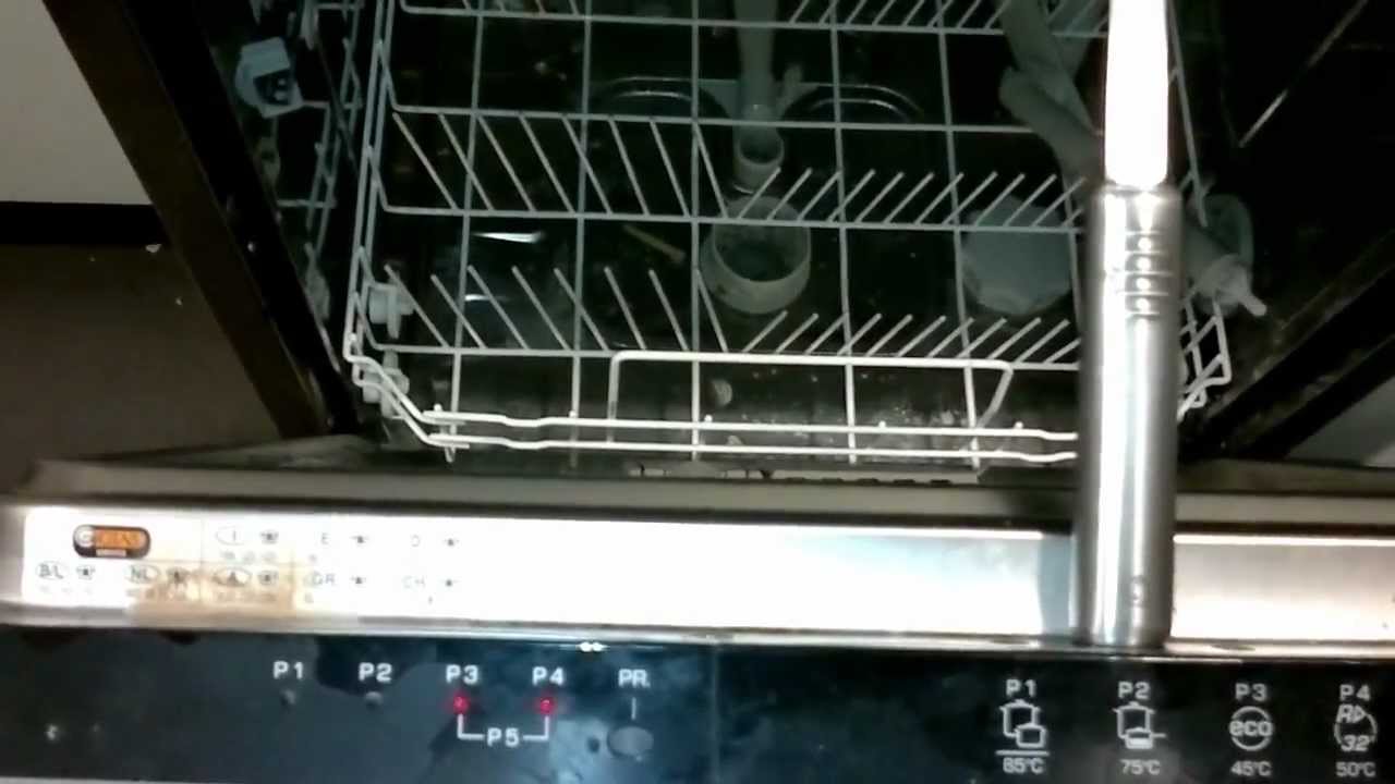 Avería Lavavajillas Candy CDI 1010 - Se para al activar la bomba