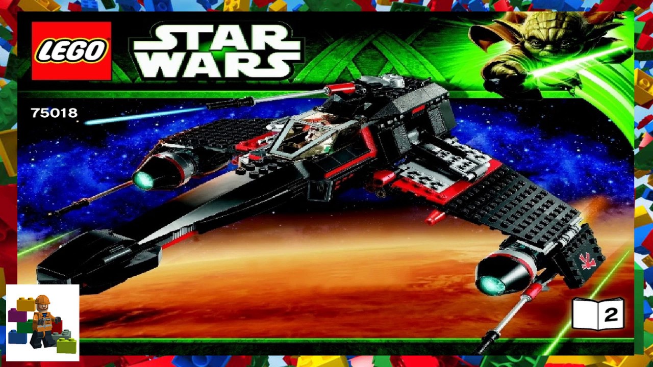 LEGO instructions - Star Wars - 75018 - JEK-14's Stealth Starfighter (Book 2)
