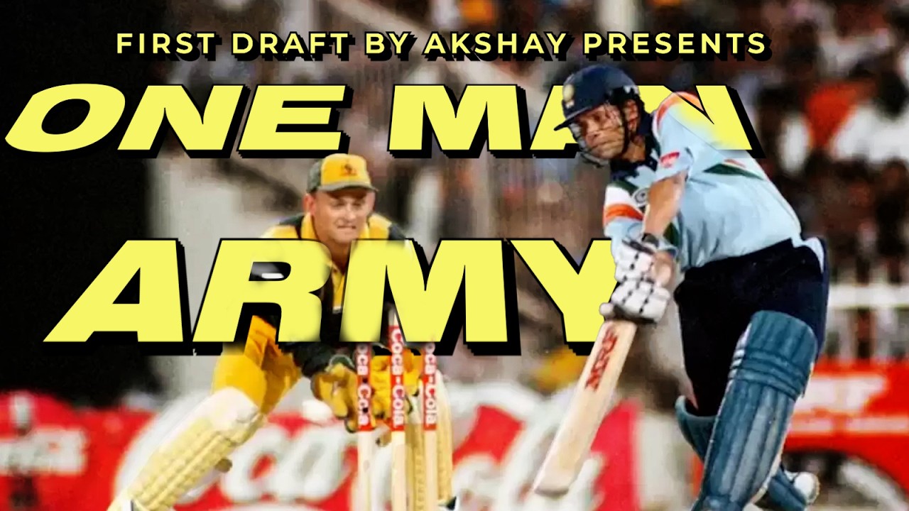 The Desert Storm | The Legend of Sachin Tendulkar