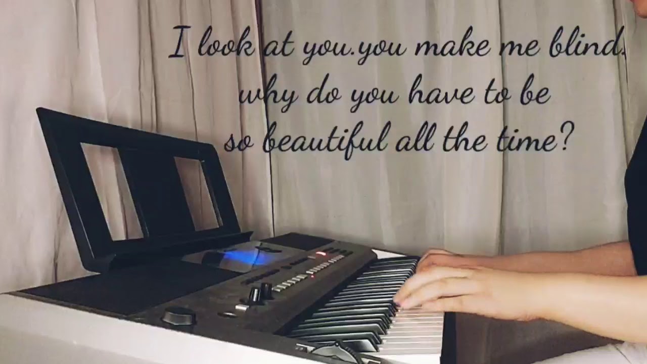 I wish you were mine by Loving Caliber (Piano Cover) w/lyrics