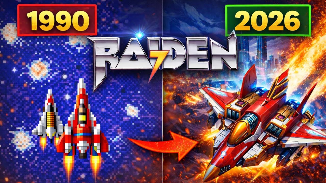 ⚡ Raiden Games Evolution 1990–2025 | Каждая игра подробно описана и оценена!