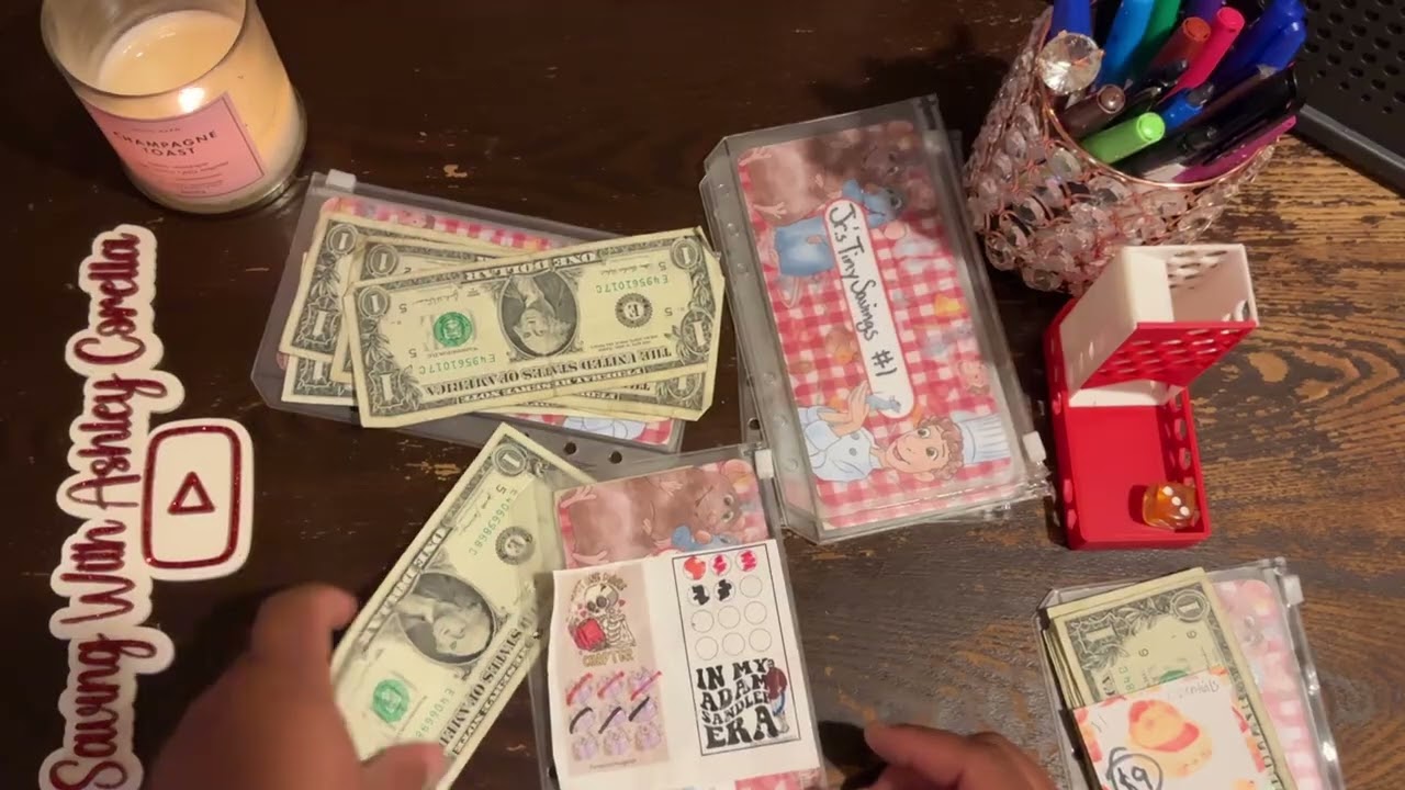 Jr.’s Tiny Savings #money #cashstuffing #savingschallenges #fyp #youtube 