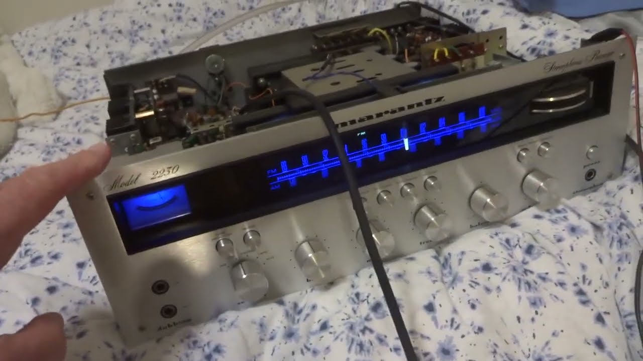 Marantz 2275 receiver problem - no FM stereo, flashlight 