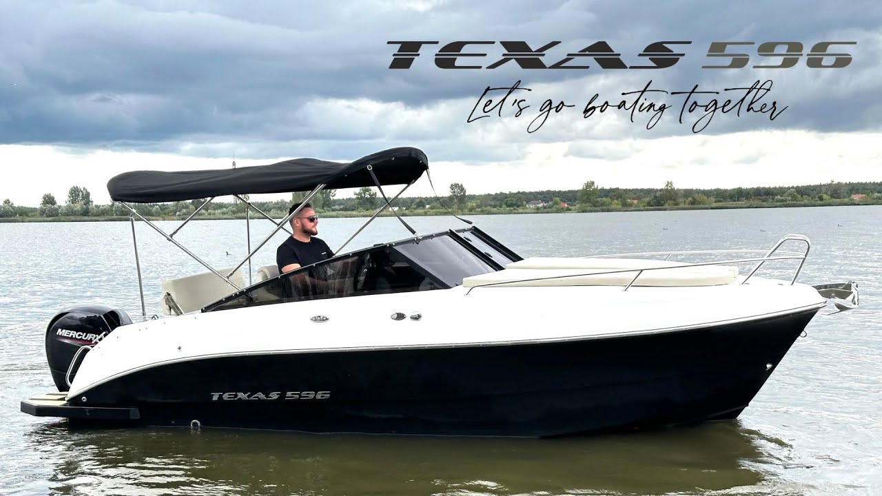 TEXAS 596 Day Cruiser z silnikiem Mercury F150 L EFI | ESKAPADER PŁOCK