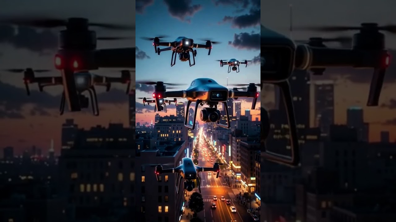 AI Police System 2050 | Future Smart City Surveillance | Technology Facts  #hindishorts #aiworld
