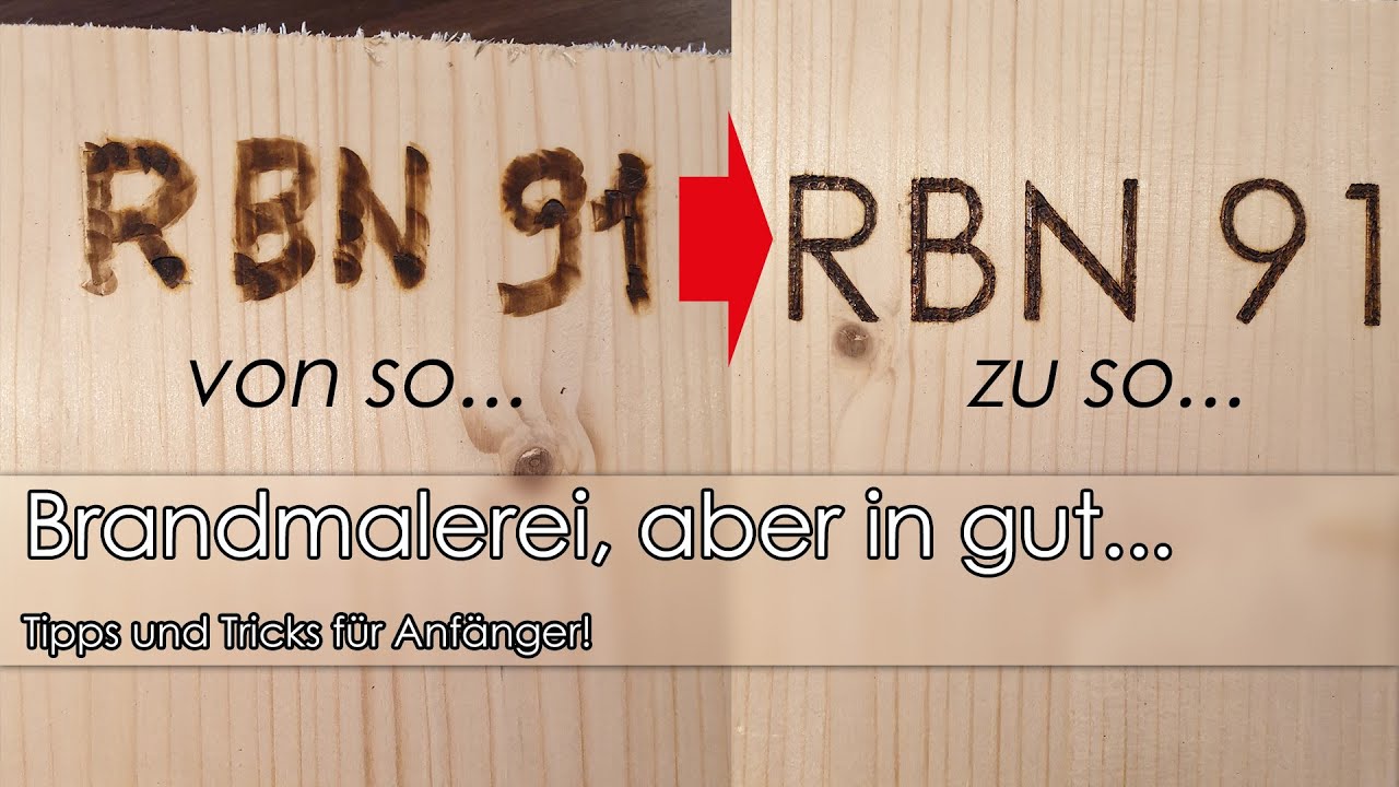 Brandmalerei, aber in gut - Tipps und Tricks für Anfänger [4K]