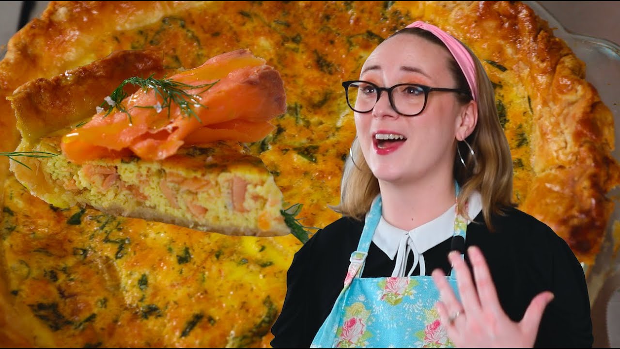 This Smoked Salmon Quiche Is The Perfect Make-Ahead Brunch