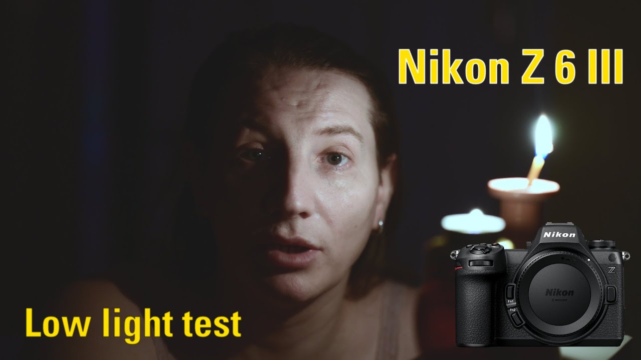 Nikon Z 6 III low light test with built in picture profile and N-LOG