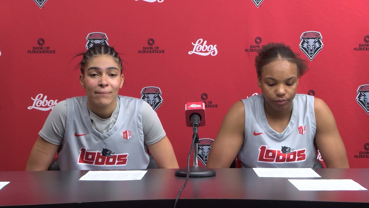 Lobo WBB vs. Utah State Postgame: Nayli Padilla & Destinee Hooks (1/31/26)