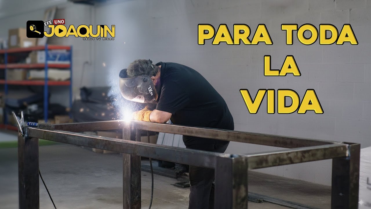COMO HACER UNA MESA DE METAL PARA TU TALLER