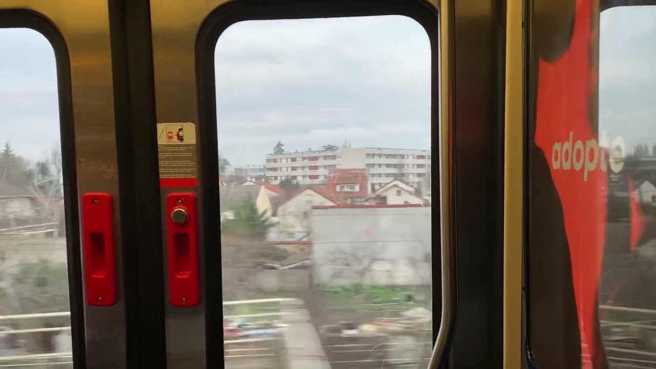 RER-B MI84 IDF Trajet de Aulnay-Sous-Bois à Sevran-Livry
