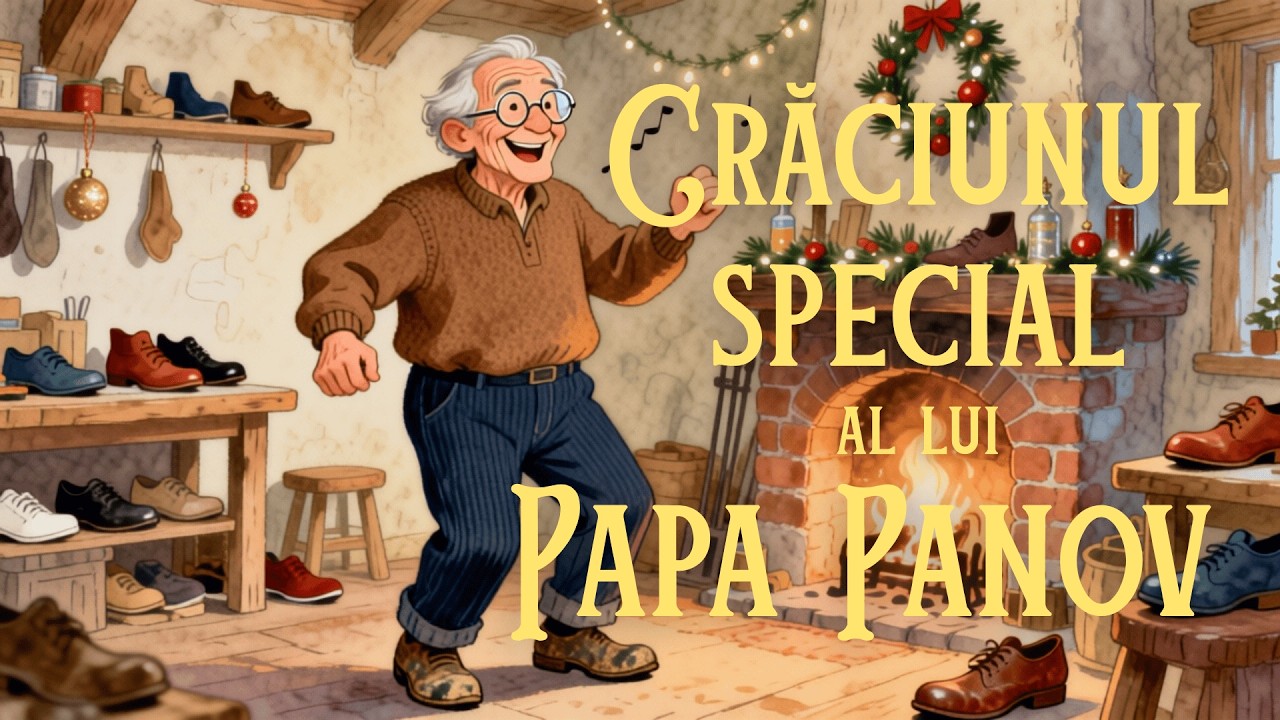 Craciunul special al lui Papa Panov – Poveste pentru copii si familie | Mizuri – Povesti animate