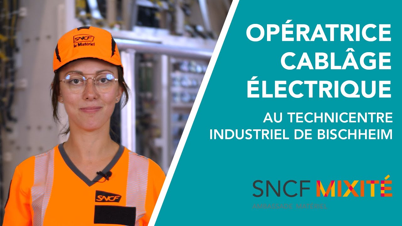Le métier d'Opératrice Câblage Electrique au Technicentre de Bischheim