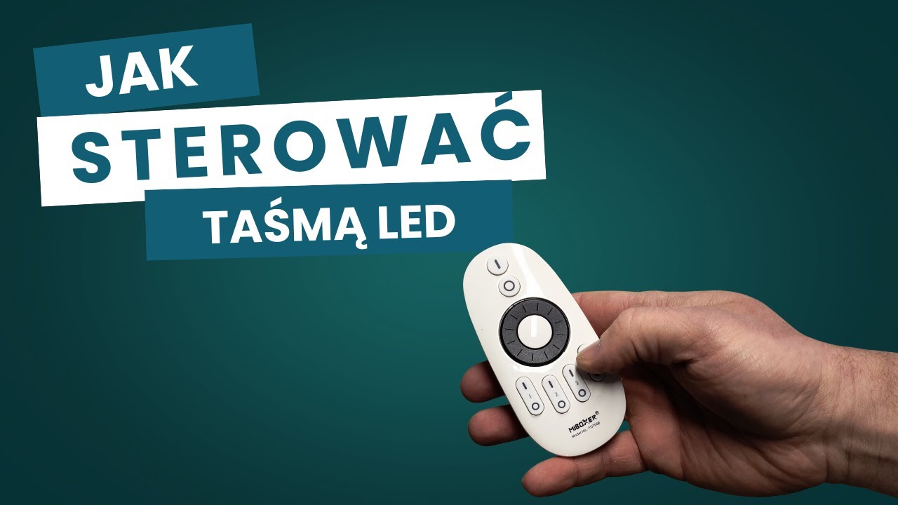 Czym włączyć i wyłączyć LEDy? - O sterownikach, włącznikach bezdotykowych i czujnikach