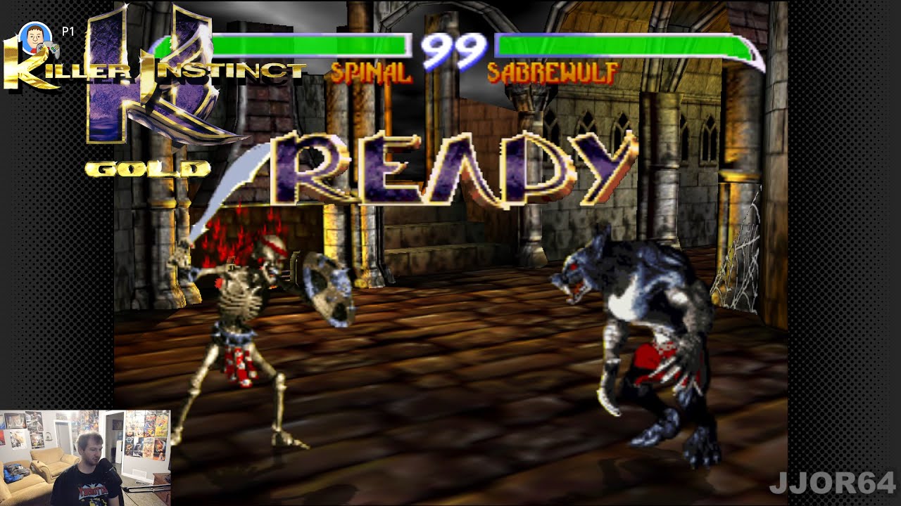 Killer Instinct Gold (N64) - JJOR64 plays Nintendo 64 on Nintendo Switch Online