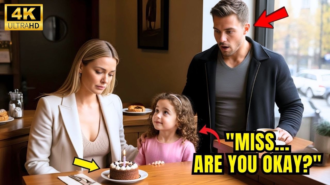 A Lonely Billionaire Sat Alone at a Café — Until a Single Dad’s Daughter Asked, “Are You OK?”