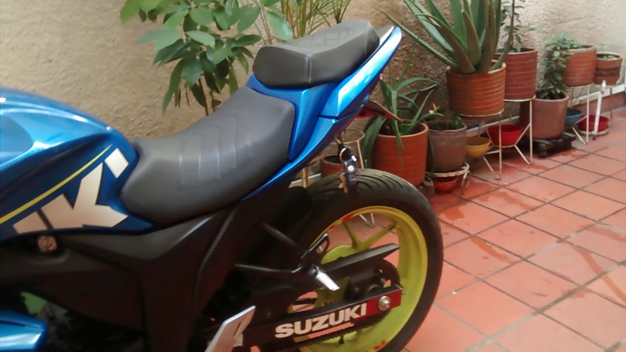 Gixxer SF  SEAT modified fiber glass