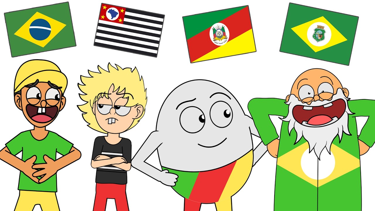 Português VS Paulista VS Gaúcho VS Cearense !!!