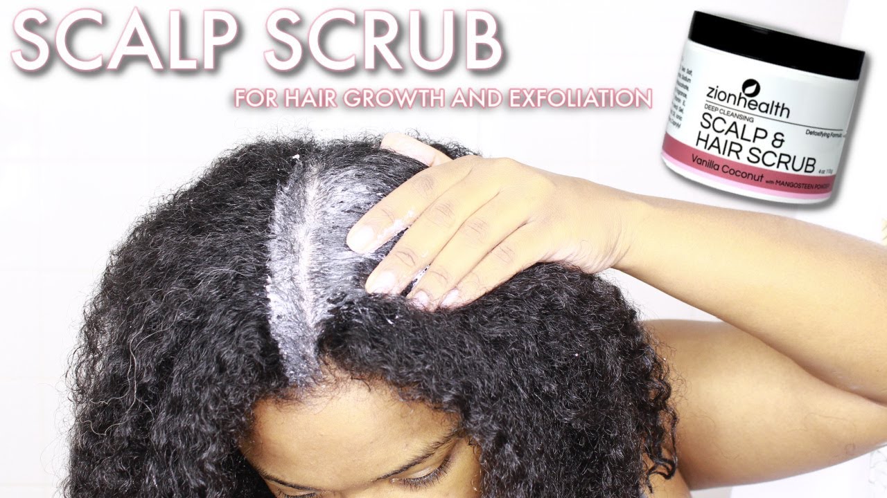 Scalp Scrub: How to Exfoliate Scalp For Healthy Hair Growth | Zion Health Review & Demo
