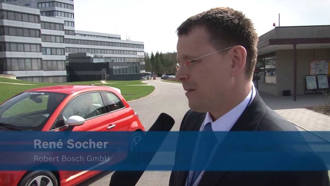 The first EV with a powertrain completely provided by Bosch -- the Fiat 500e