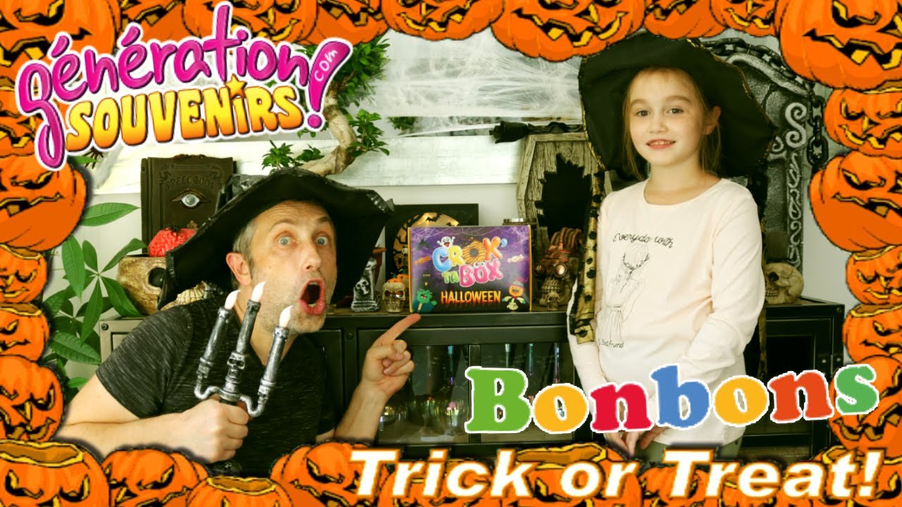 MANGER des YEUX pour HALLOWEEN avec la CROK' TA BOX de GÉNÉRATION SOUVENIRS ! BONBONS EFFRAYANTS !