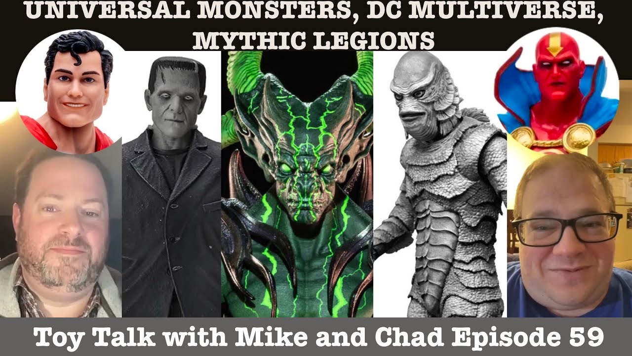 New Toys: Mythic Legions, DC Multiverse, Neca Universal Monsters, and More!