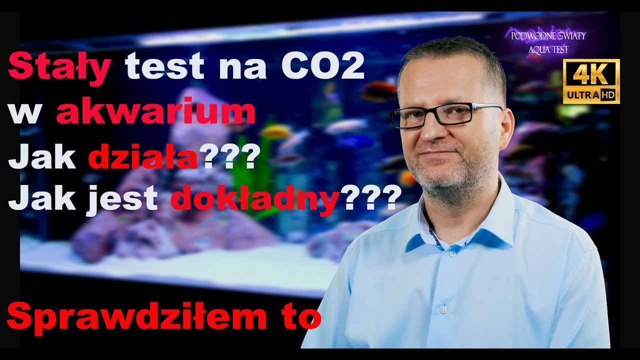 Stały test na CO2 w akwarium. Jak działa? Jak jest dokładny? Sprawdziłem to