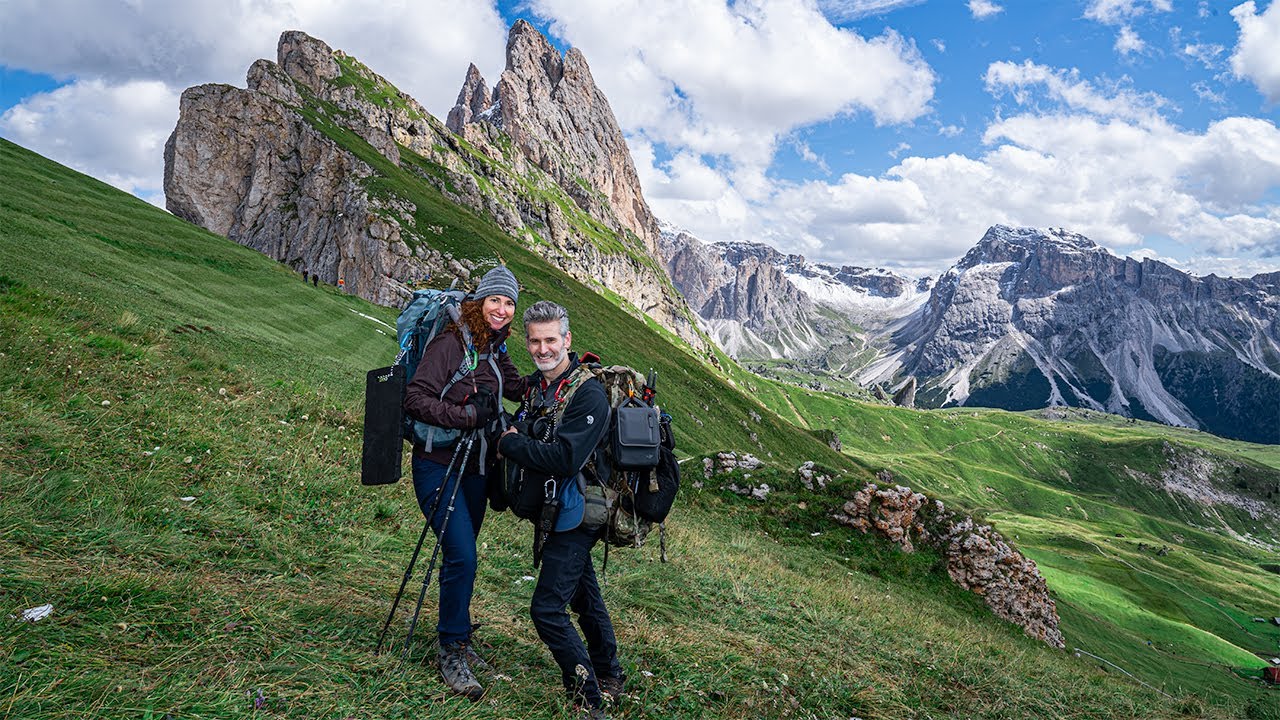 SECEDA RIDGE HIKE!  ONE OF THE MOST STRIKING MOUNTAINS IN THE ENTIRE DOLOMITE REGION - Episode 12
