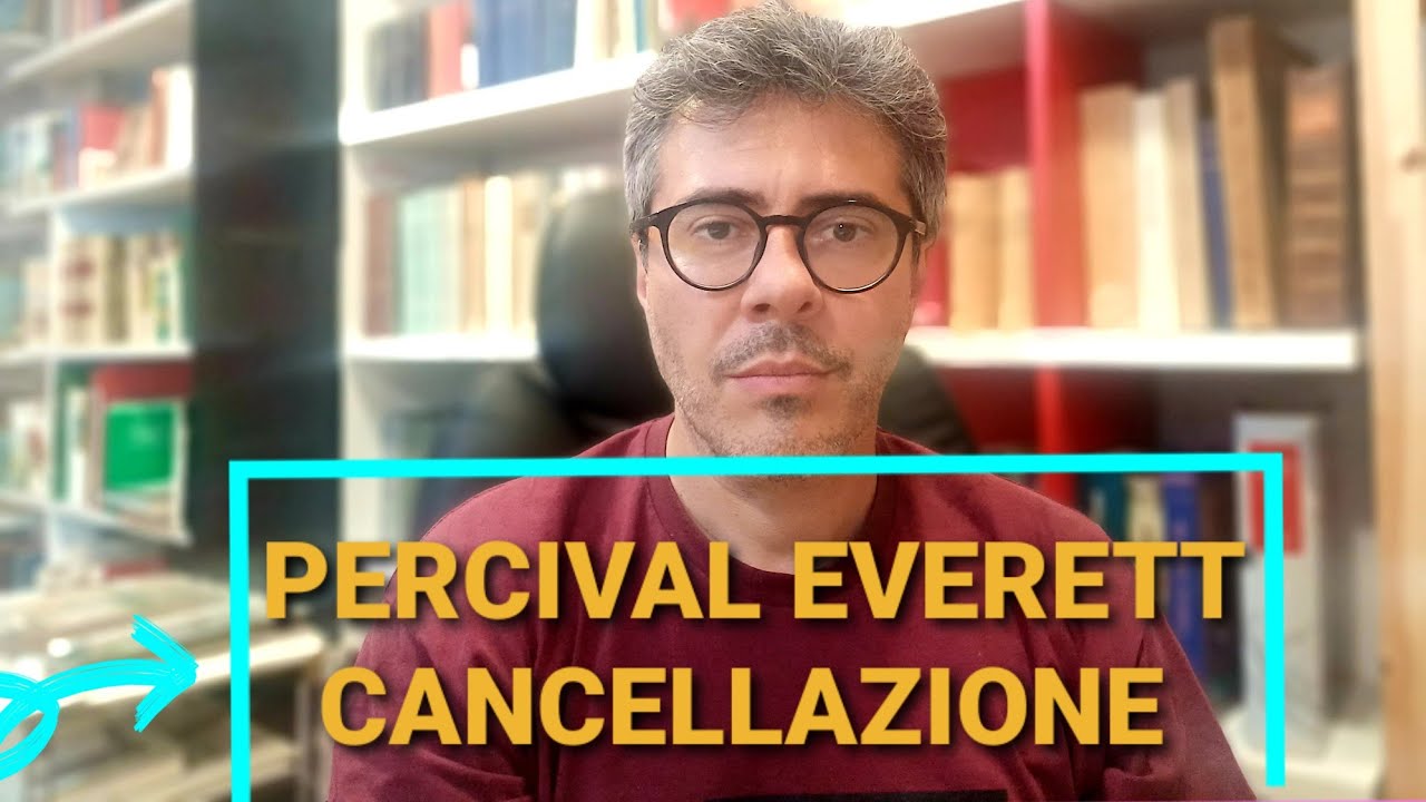 PERCIVAL EVERETT - CANCELLAZIONE È UN LIBRO FIGHISSIMO