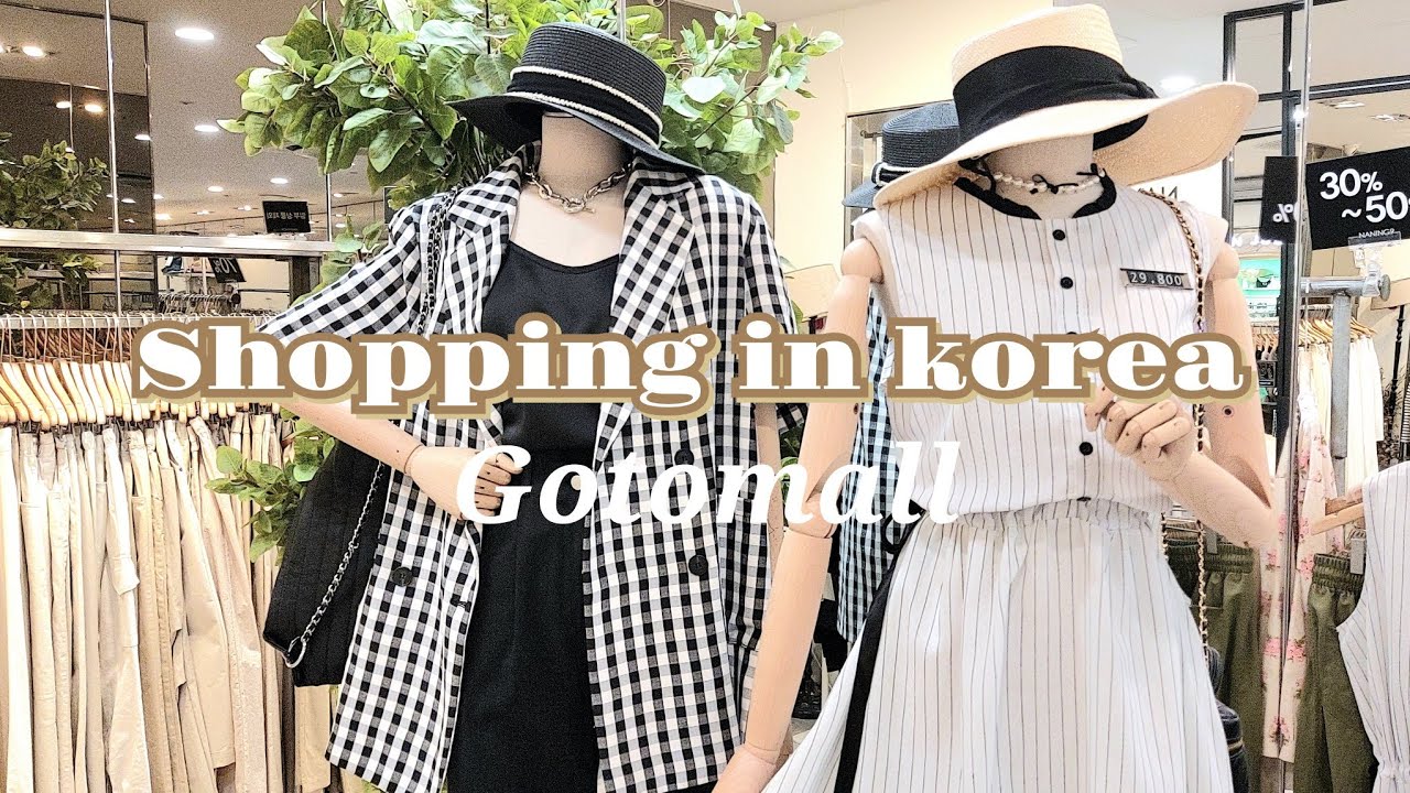 GOTOMALL summer and autumn  outfits|| Shopping in korea 🇰🇷 vlogs