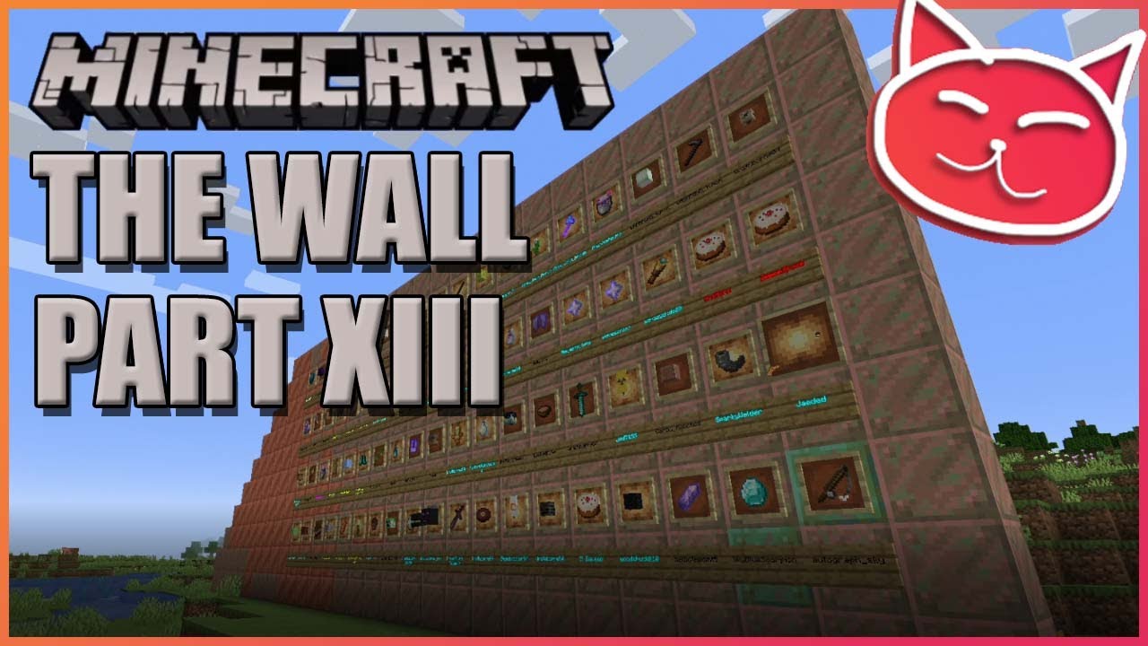 Building the Wall with Jeremy! | Minecraft