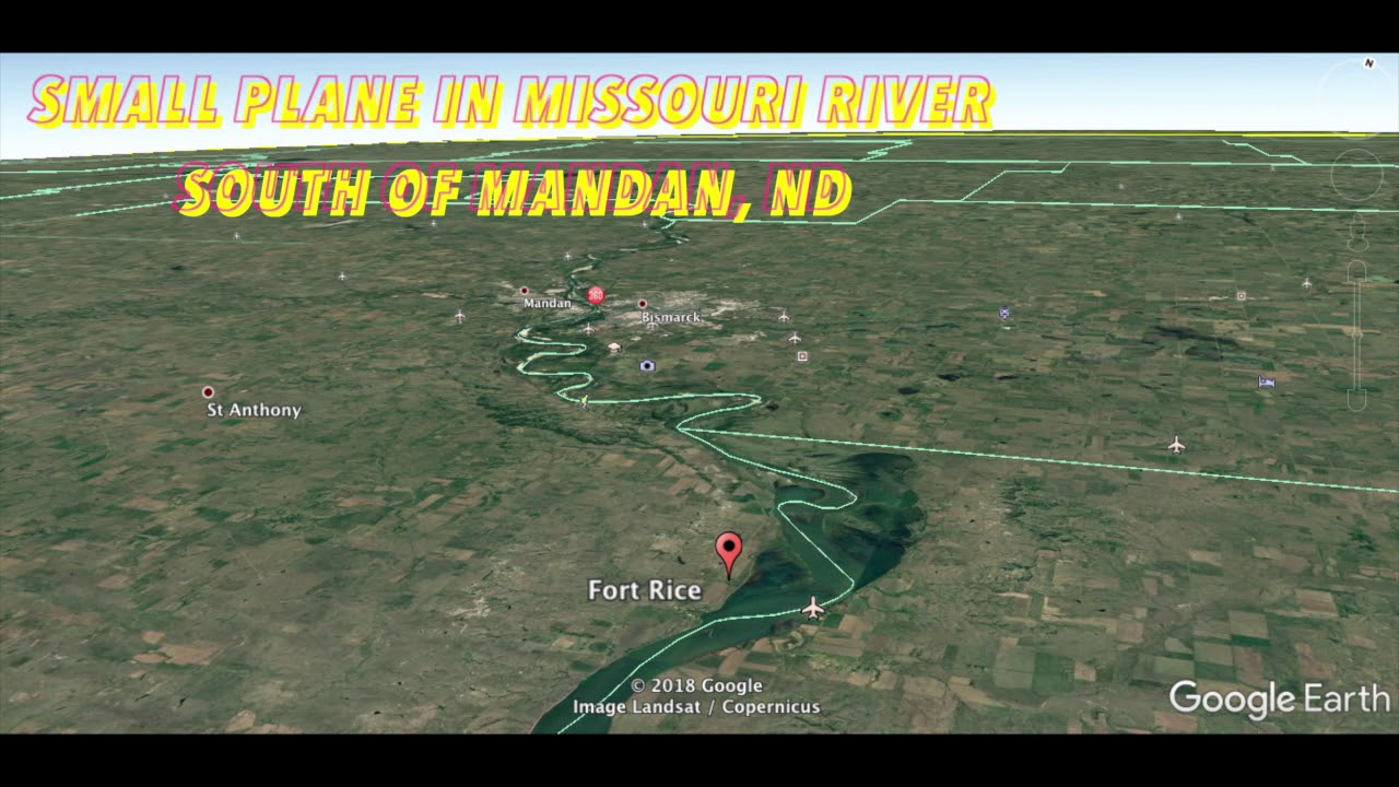 BREAKING NEWS: Small Plane In Missouri River South Of Mandan, ND