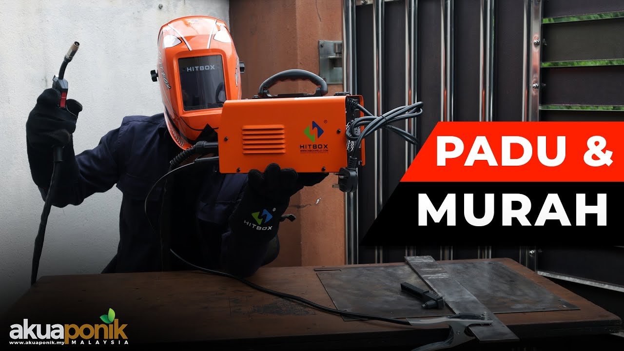 Set Welding MIG Gasless PADU & MURAH | Jom Belajar Welding !!!