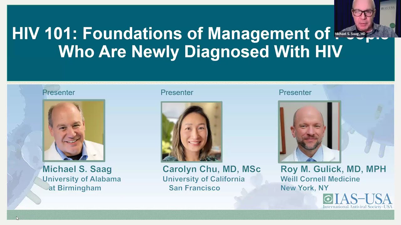 HIV 101: Foundations of Management of People Who Are Newly Diagnosed With HIV