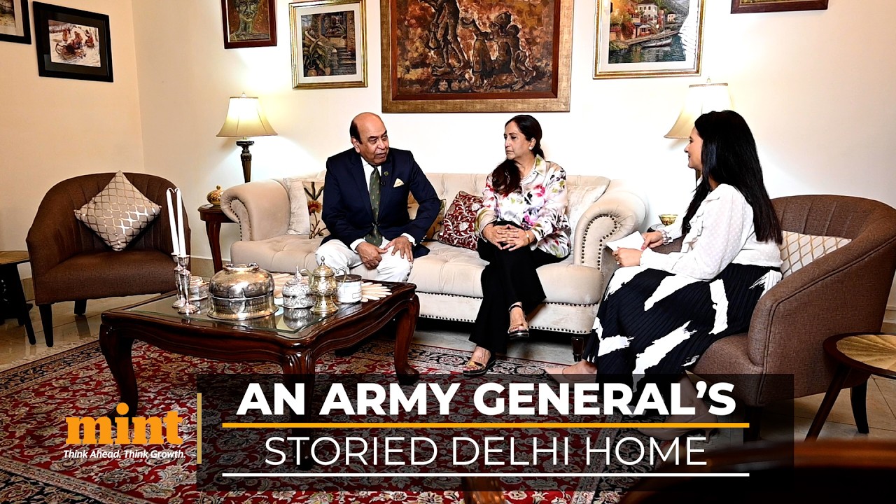 Inside An Indian Army General’s Museum-Like Delhi Home | Watch Home Along on Mint