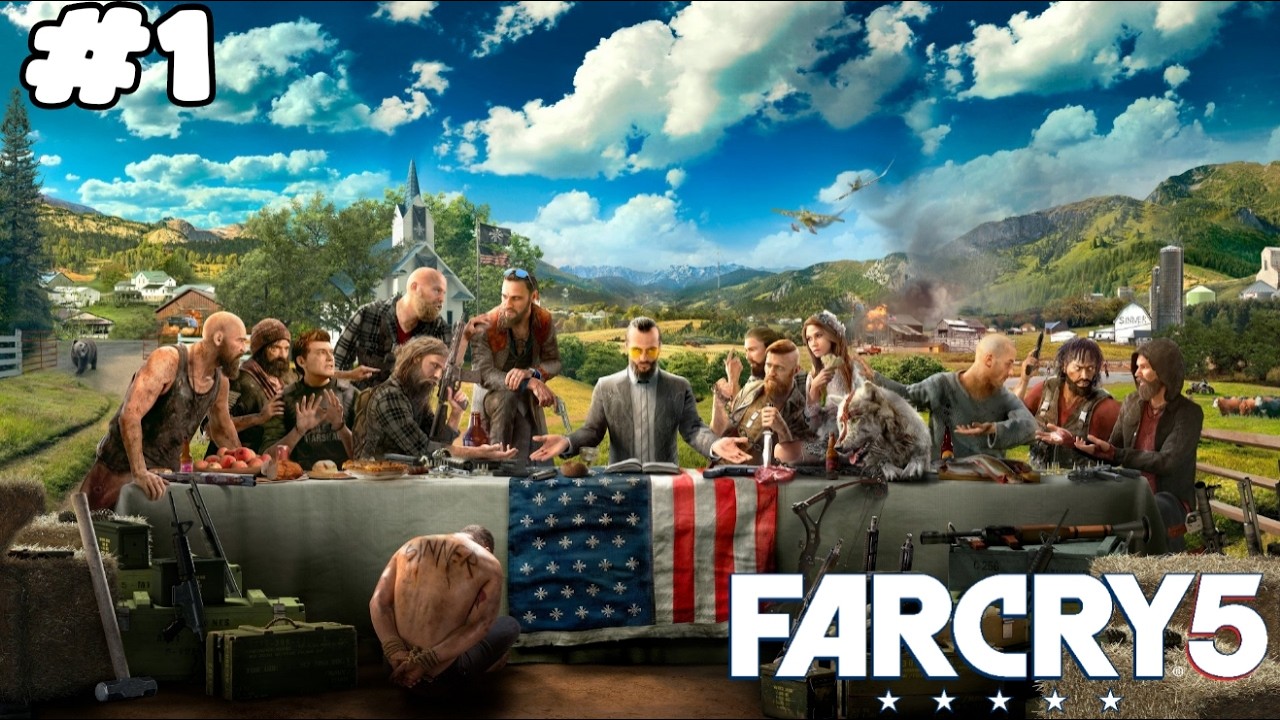 DAERAH HOPE COUNTY YG INGIN DI AMBIL ALIH WILAYAHNYA OLEH ANGGOTA SEKTE FANATIK! | Far Cry 5 #1