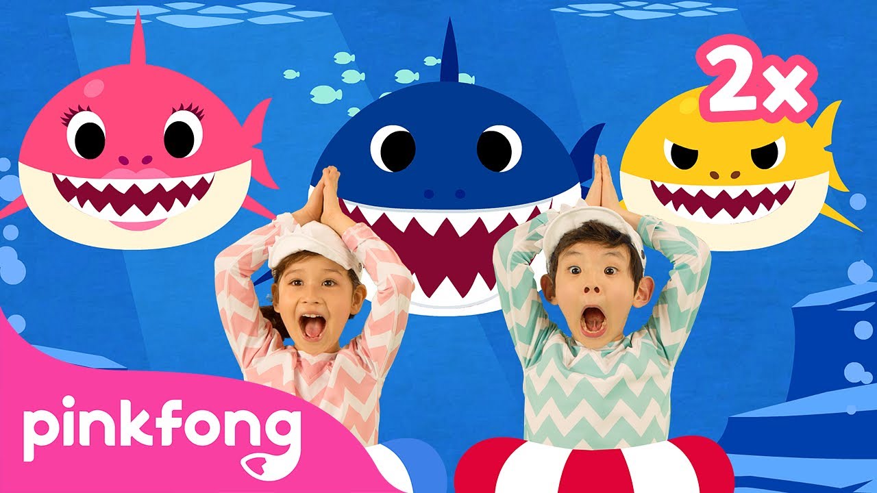 FASTER Version of Baby Shark Dance | 2x FASTER | Animal Song | Pinkfong Official