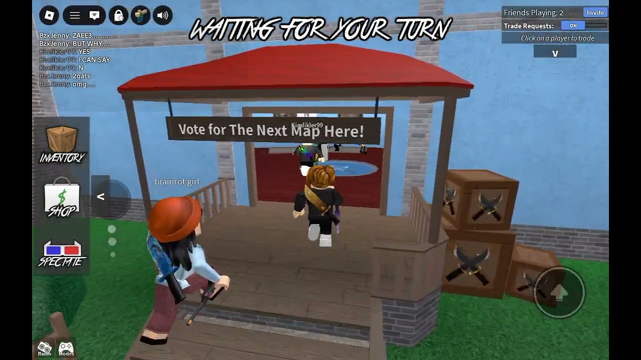 Playing mm2