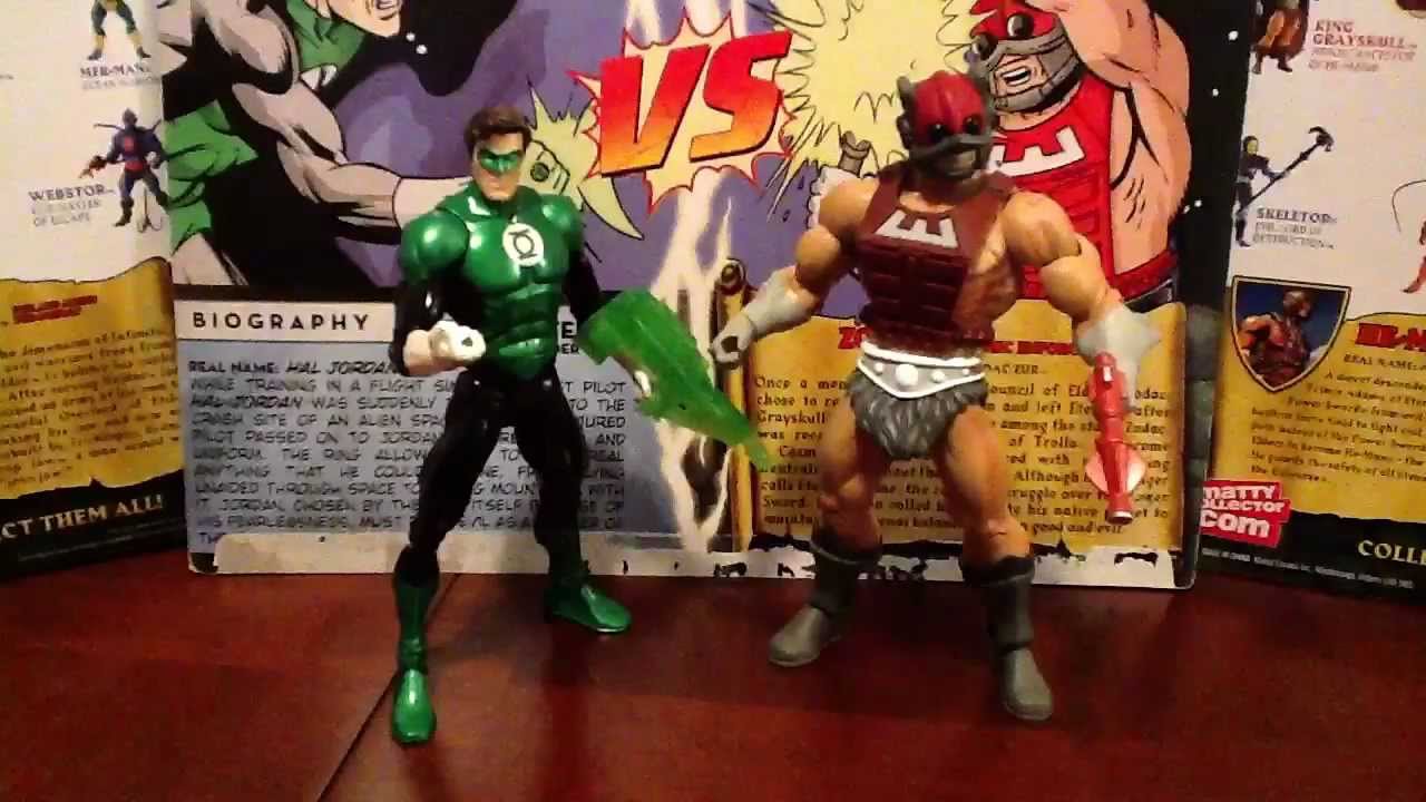 DC Universe Classics vs MOTU Classics Green Lantern vs Zodac Figure Review