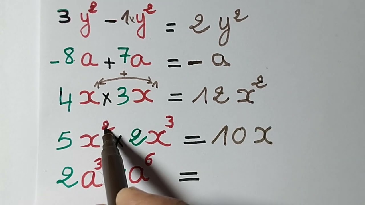 باش تفهم النشر والتعميل والمعادلات والرياضيات بصفة عامة خاصك أولا تشوف هاد الفيديو وتفهمو مزيان