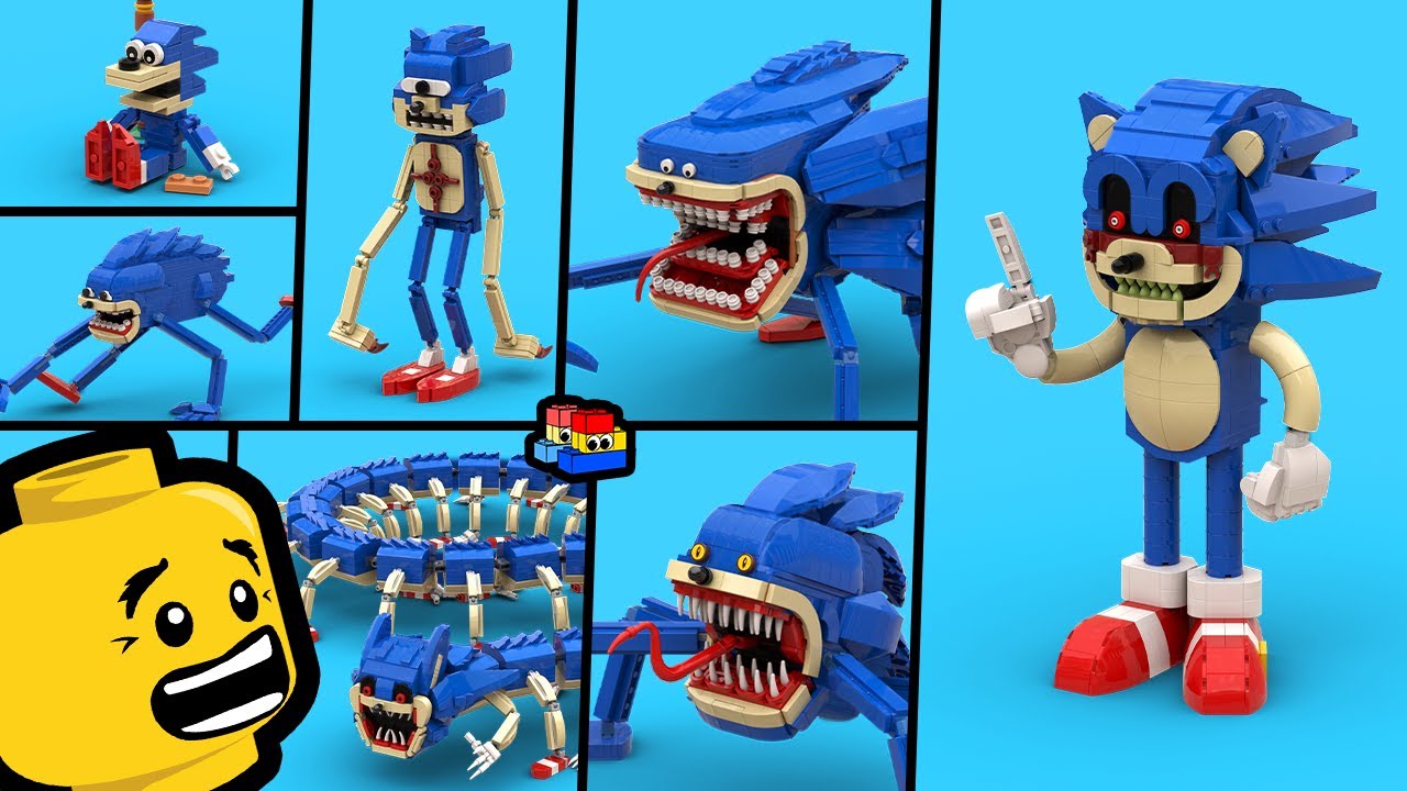 LEGO Sonic HORROR Collection (How to Build Every Cursed Sonic!)