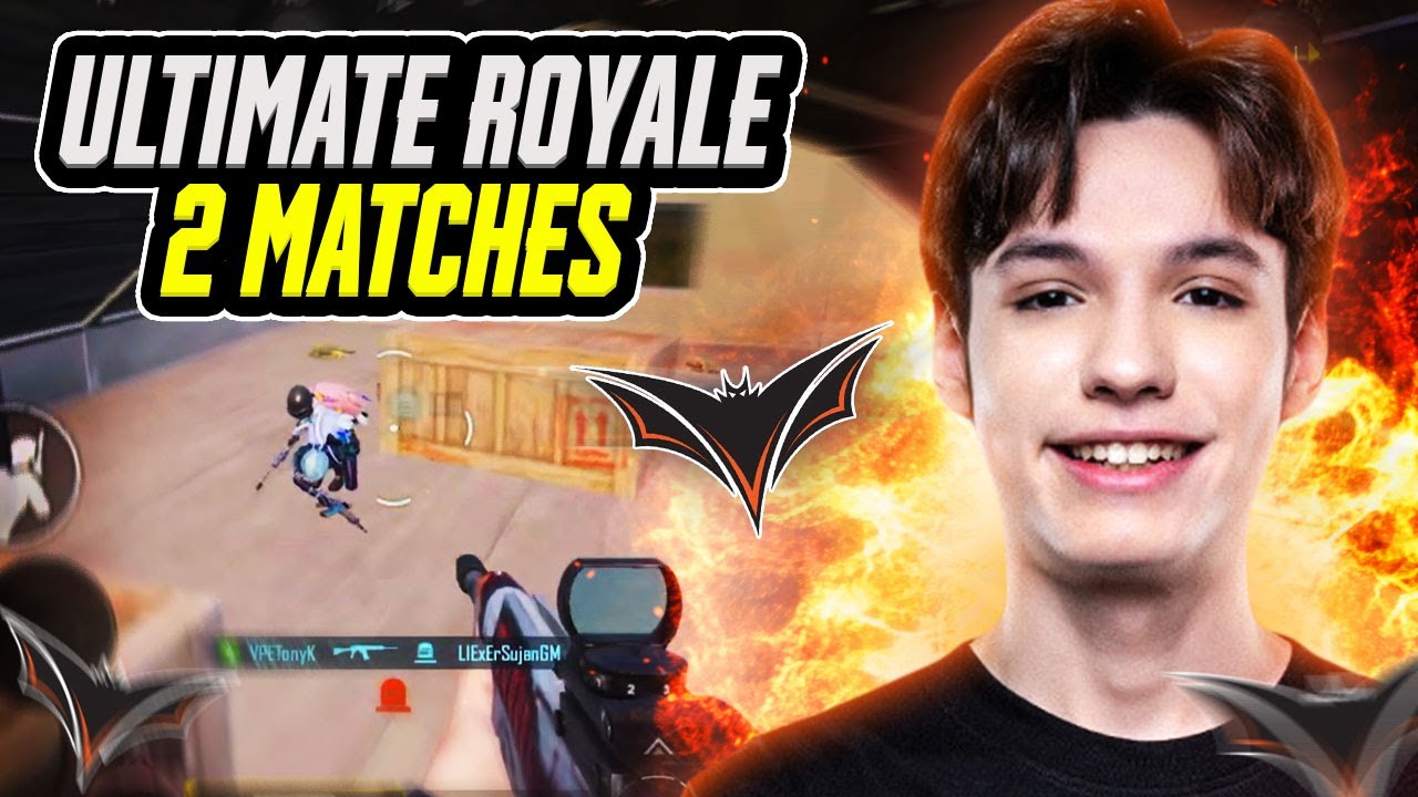 PUBG Mobile Thailand : TonyK Gameplay Ultimate royale 2 Matches