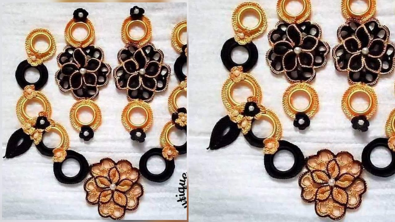 صدر كروشيه روعة بموتيف سهل و بسيط 🥰 #كروشيه2021