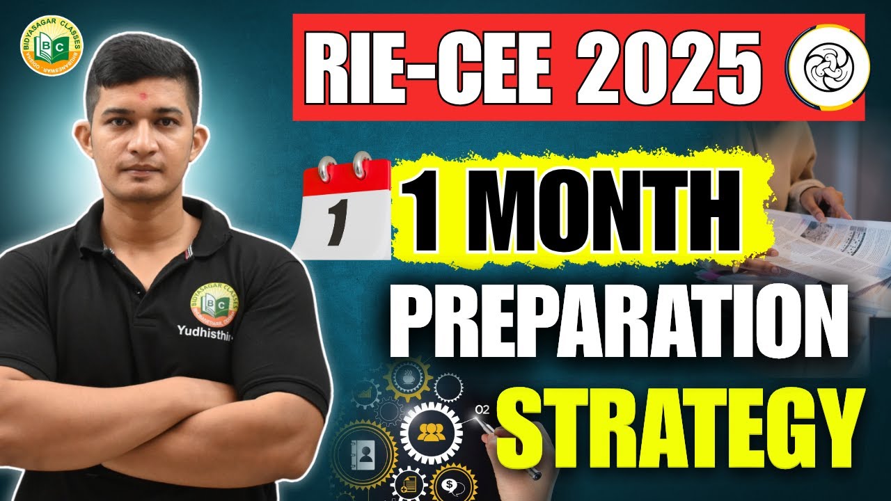RIE CEE EXAM PREPARATION | RIE CEE 2025 | SYLLABUS | INTEGRATED B.ED #bidyasagarclasses