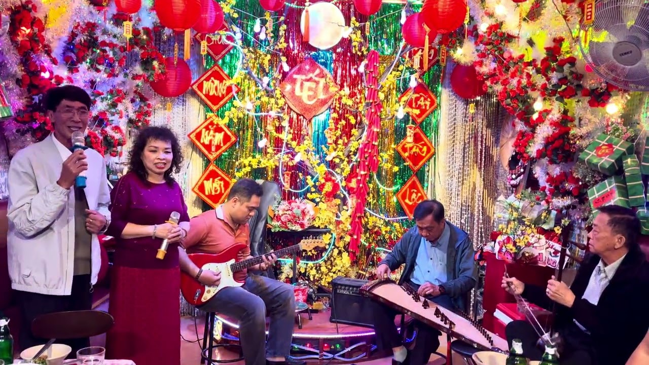 Đờn ca tài tử . 3 lớp Tây Thi Tài An & Thu Hương 