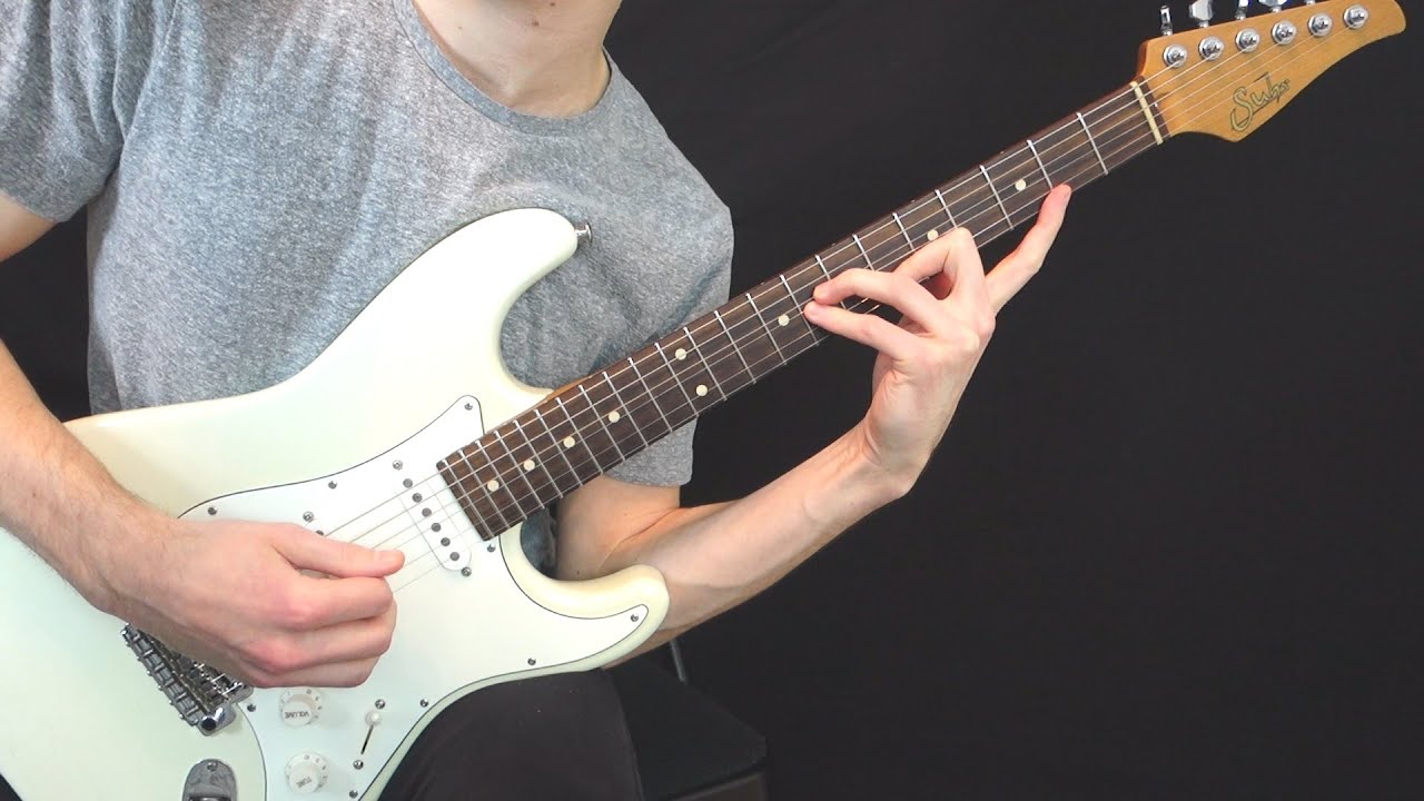Allan Holdsworth Hardest Chords (trying those impossible stretches!)
