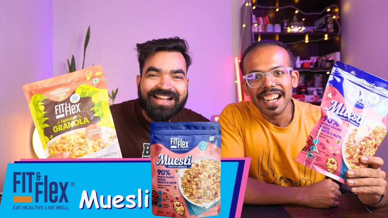 Fit & Flex 3-IN-1 COMBO PACK | FRUITY-NUTTY HEALTHY MUESLI #fitandflex