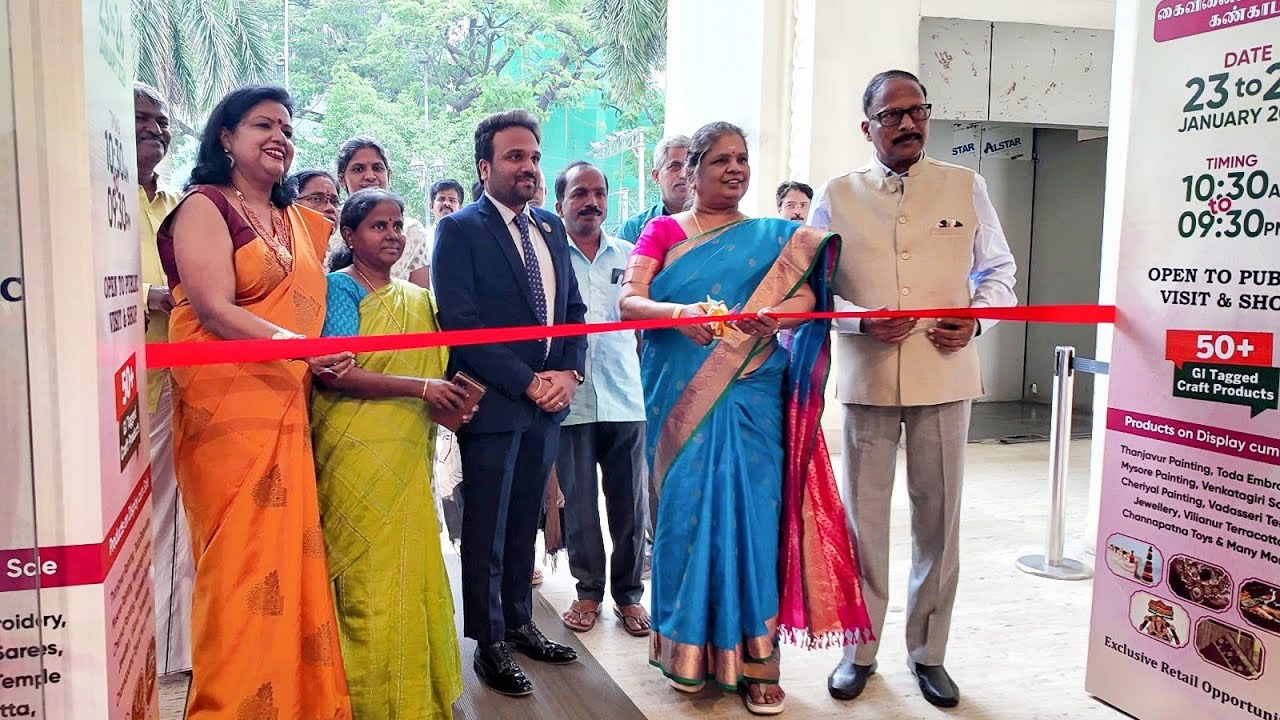Bhartiya Hastkala Utsav Celebrates India’s GI-Tagged Handicrafts in Chennai