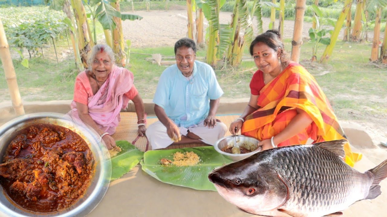 গ্রাম্যপদ্ধতিতে কাতলা মাছের কালিয়া রেসিপি সম্পূর্ণ ভিন্নস্বাদের মাছের রেসিপি ||Bengali Fish Curry